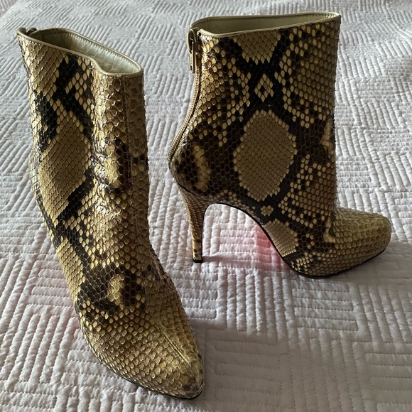 Python Christian Louboutin Boots | Poshmark